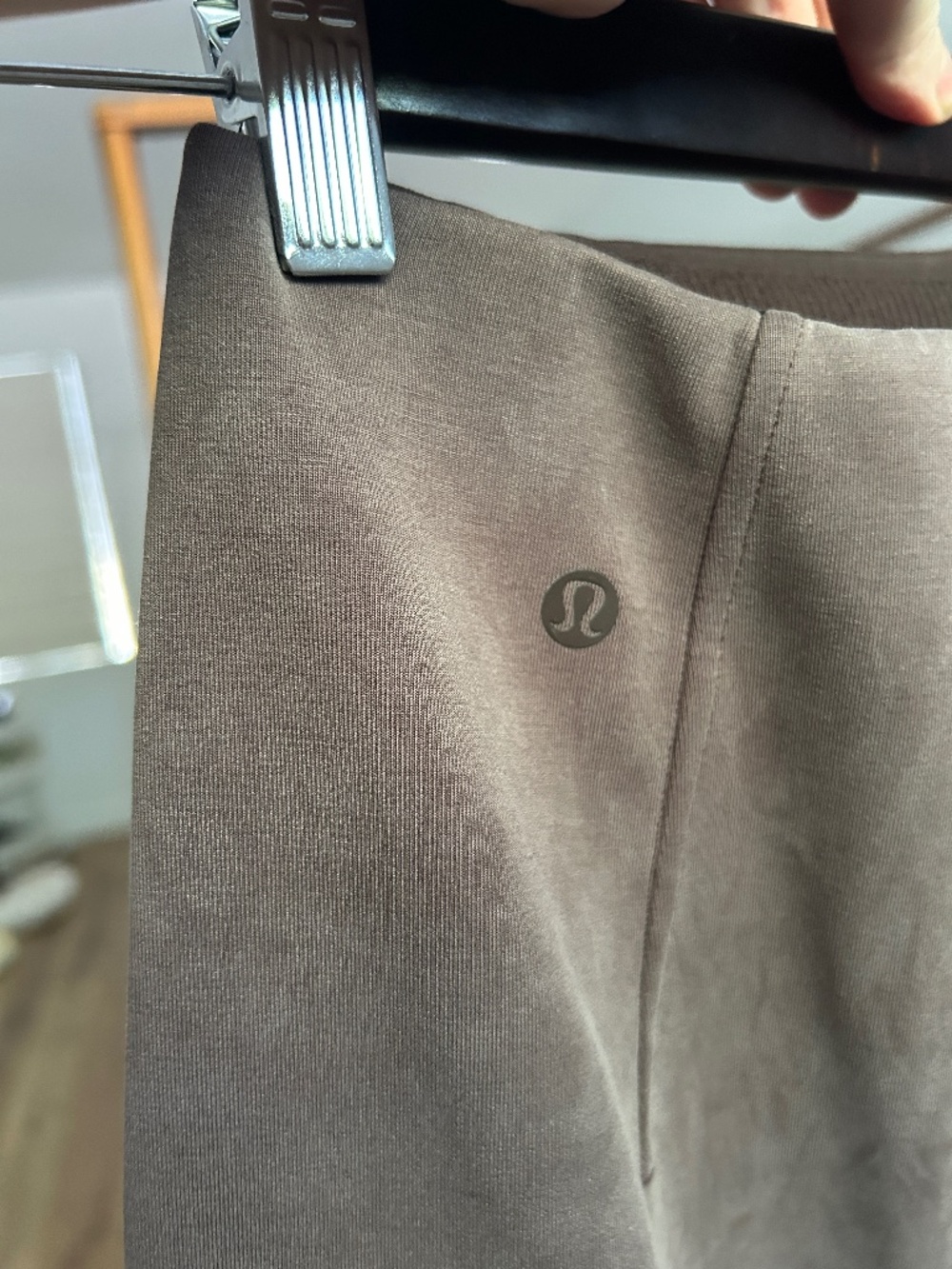 Lululemon softstreme high rise midi skirt in espresso